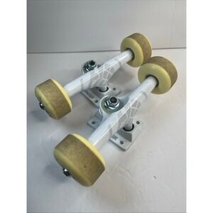 Thunder Trucks 147mm White  Skateboard Trucks (Set of 2)